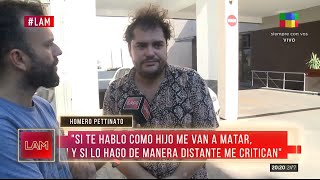 Homero Pettinato opinó sobre el regreso de su padre a la TV