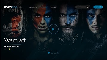 WebDesign : Make Template Movies with PS PART2 #Arabic