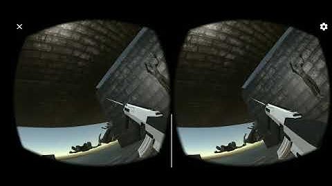 VR Example (Unity & GVR sdk) - Shooting game