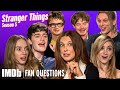Stranger Things Cast Answers Fan Questions 🎬