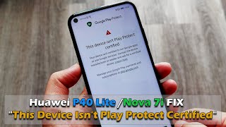 Huawei P40 Lite /Nova 7i - FIX 