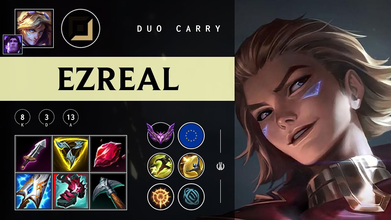 Ezreal ADC vs Samira - EUW Master Patch 25.24