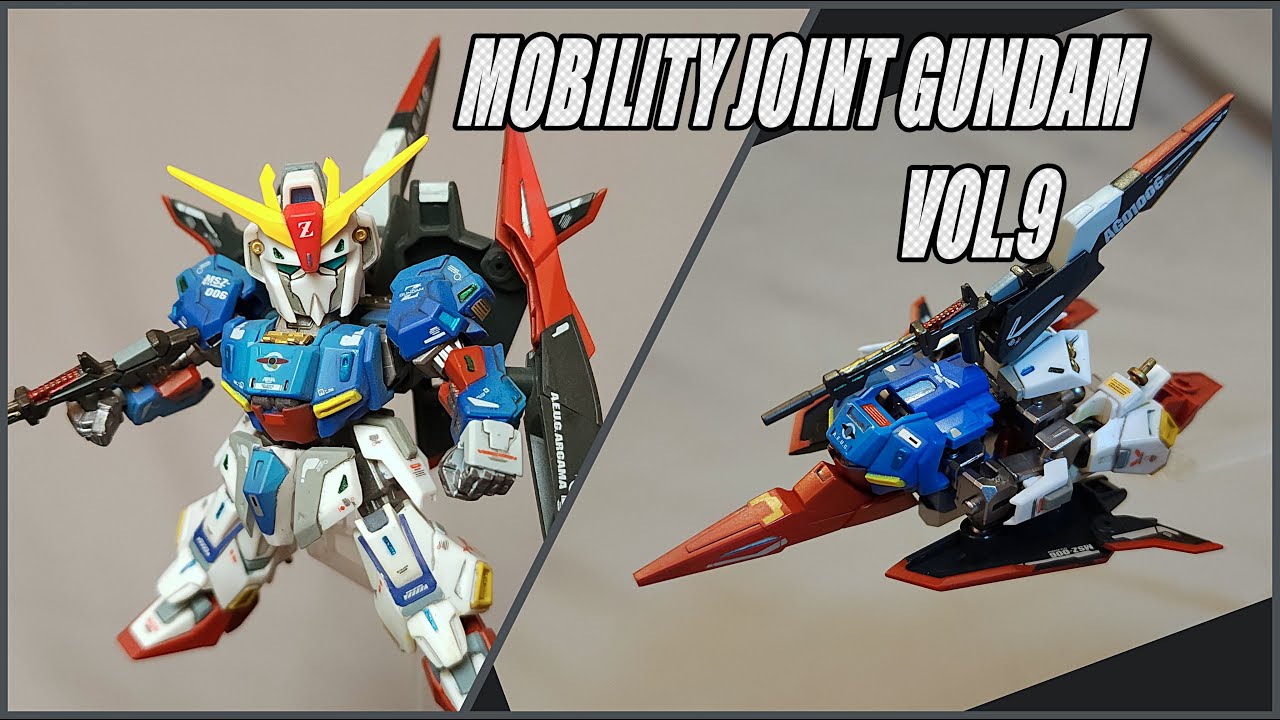 開箱+塗裝】MOBILITY JOINT GUNDAM VOL.9 MJG系列第9彈 (前篇 