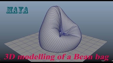 How to model a Bean bag in MAYA | Autodesk Maya