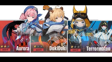 Etheria Restart แก๊ง 3 ช่า ตัว SR พาผ่าน โมดูล ทุกดัน  (อย่างต่ำ Hell 3)