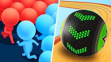 Going Balls | Count Masters - All Level Gameplay Android,iOS - NEW APK UPDATE