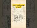 The Psychology of people who stay single #shorts #psychology