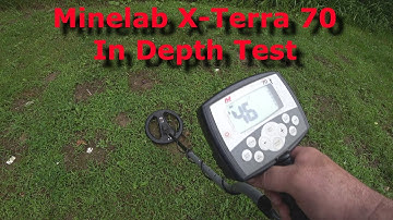 Minelab X-Terra 70 In Depth Metal Detector Test