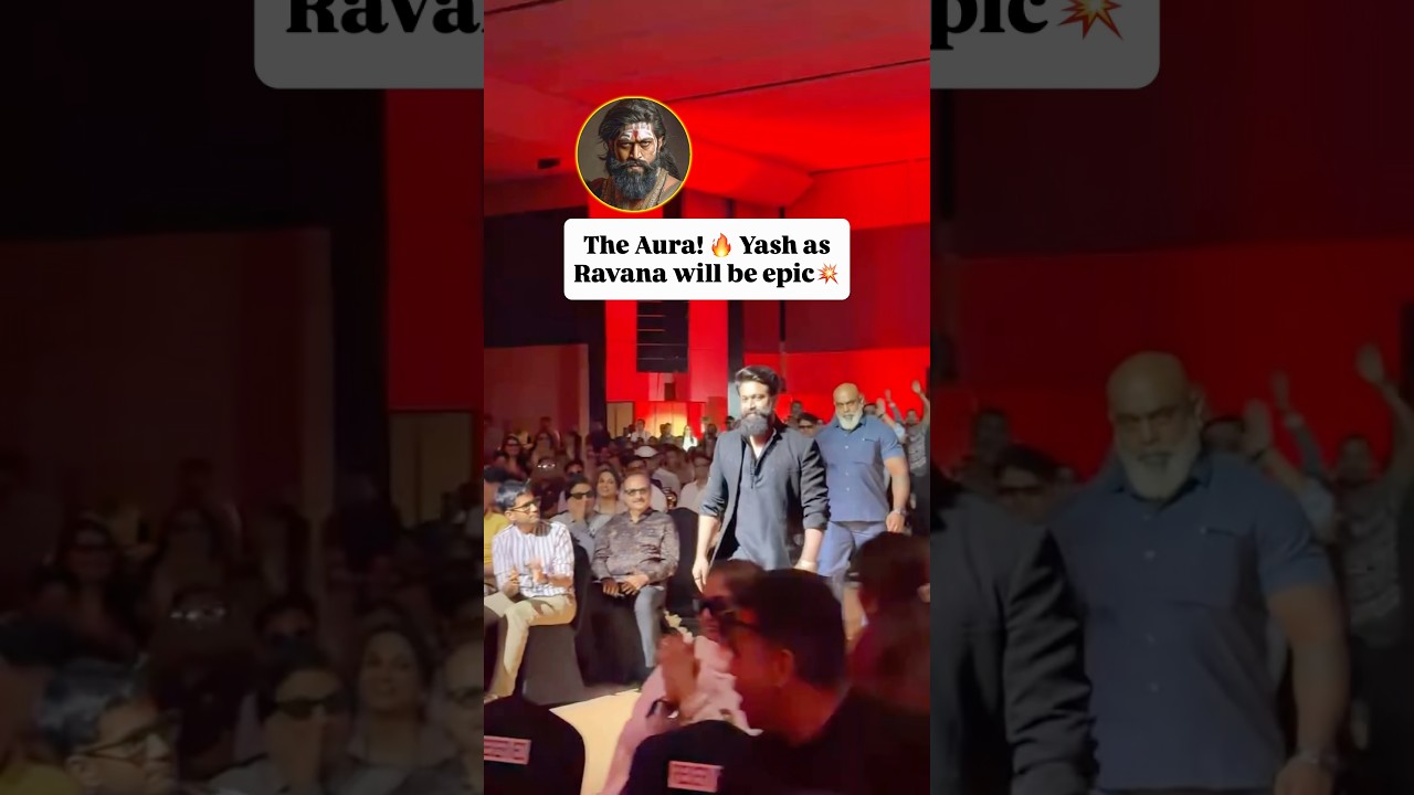 Yash’s Entry At Ramayana Trailer Launch💥 #yash #ravan #ramayana #ranbirkapoor #toxic #bollywood Yash’s Entry At Ramayana Trailer Launch💥 #yash #ravan #ramayana #ranbirkapoor #toxic #bollywood