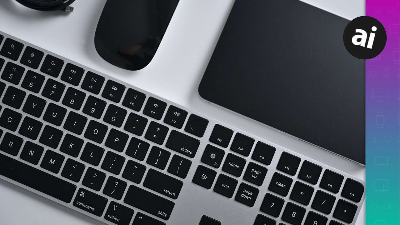 Apple's ALL NEW Black & Silver Accessories! Hands-On: Magic Keyboard, Magic  Mouse, & Magic Trackpad!