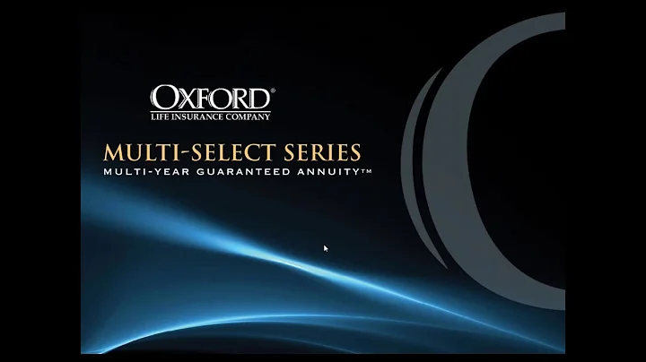 Oxford Life - Annuity Products Webinar