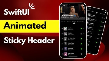 SwiftUI Animated Sticky Header - Xcode 13 - SwiftUI Tutorial