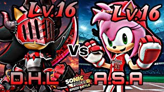 Sonic Forces Speed Battle ⬜️🟥 Dragon Hunter Lancelot Vs All Star Amy ⚾️🗡️Gameplay 🟥⬜️