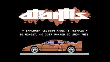 Atlantis - Test Drive Intro | C64 Crack Intro