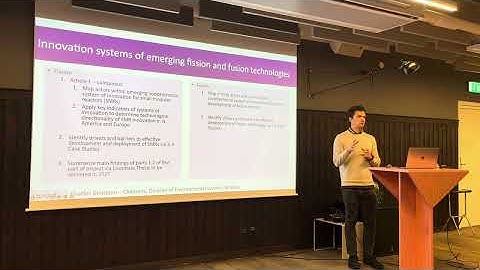 Innovation systems of emerging fission and fusion technologies