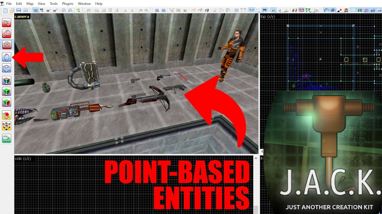 Half-Life Mapping Tutorial #16 - Sliding Doors (func_door) 