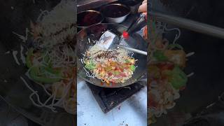 Spicy Chilli Paneer Chowmein Recipe #shorts #streetfood