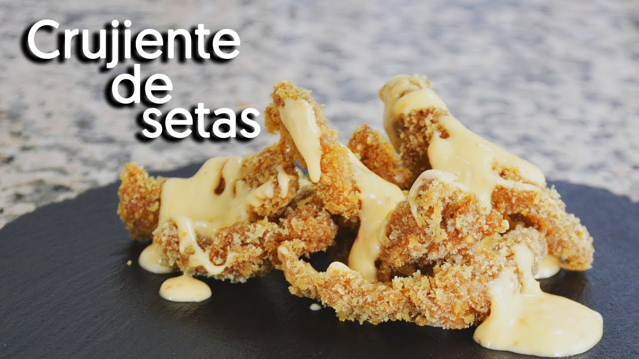 Receta de Crujiente de Setas