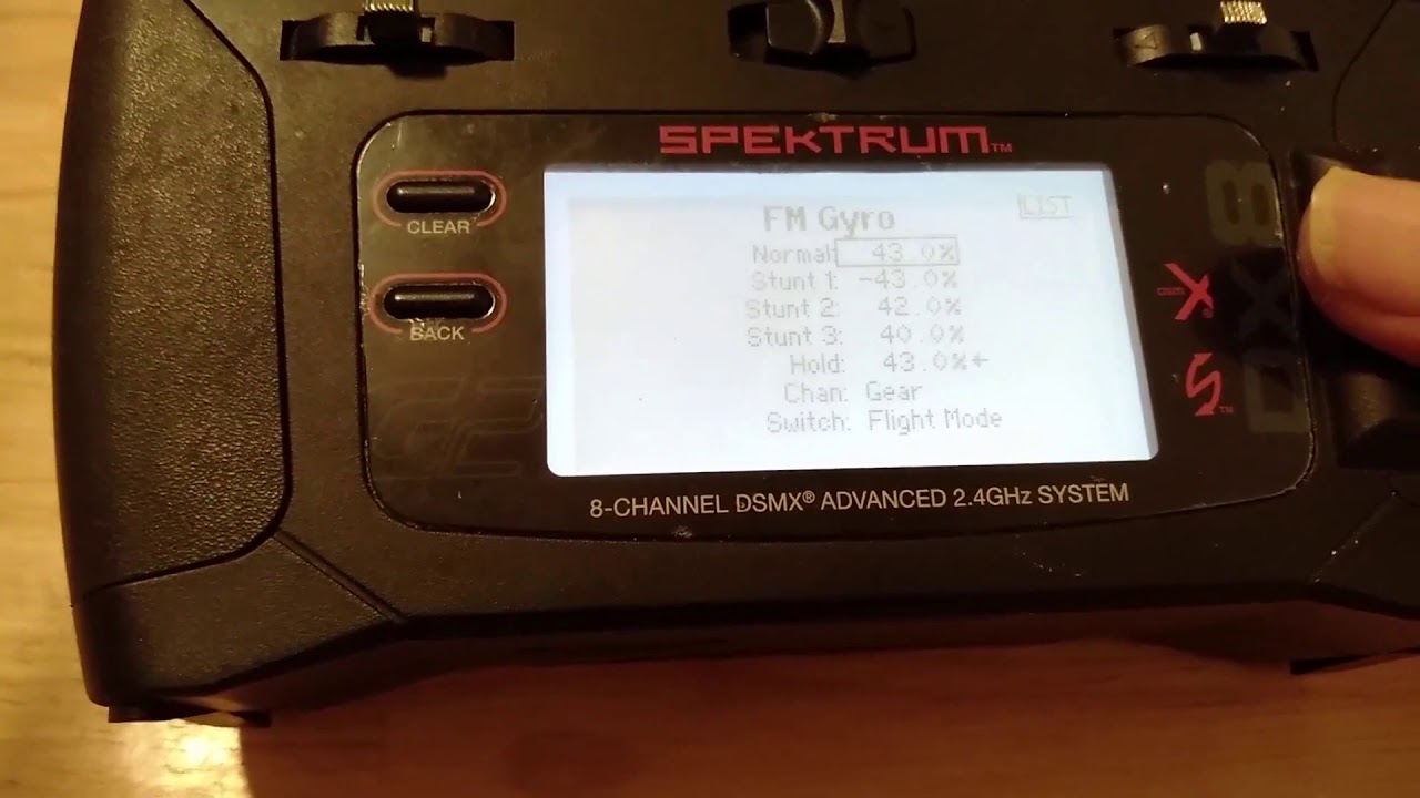 Transmitter setup for Maxx Flybarless - Parts 1 - YouTube