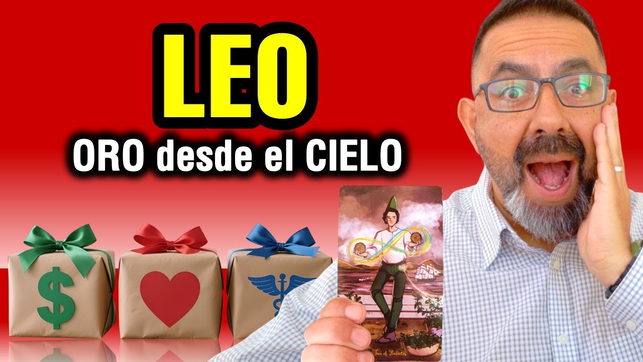 Leo ♌️ Este MILAGRO te da MONEDAS de ORO 🔮 TAROT dinero, familia y ...