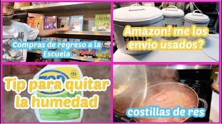 VLOG DE COMPRAS PARA LA ESCUELA | MOLD EN MI CLOSET | RECETA @GiselaValdez