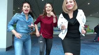 Trio macan joget bikin ngakak