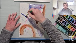 Anatomy Art Tutorial with Mixed Media: Embrace Creative Mistakes!