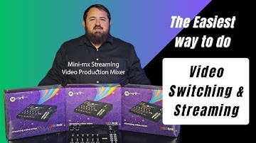 Effortless Pro Video Switching & Streaming: RGBlink Mini-MX