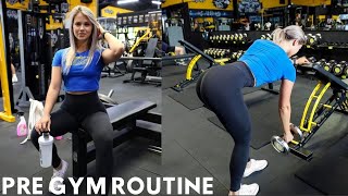 My Pre Gym And Workout Routine!