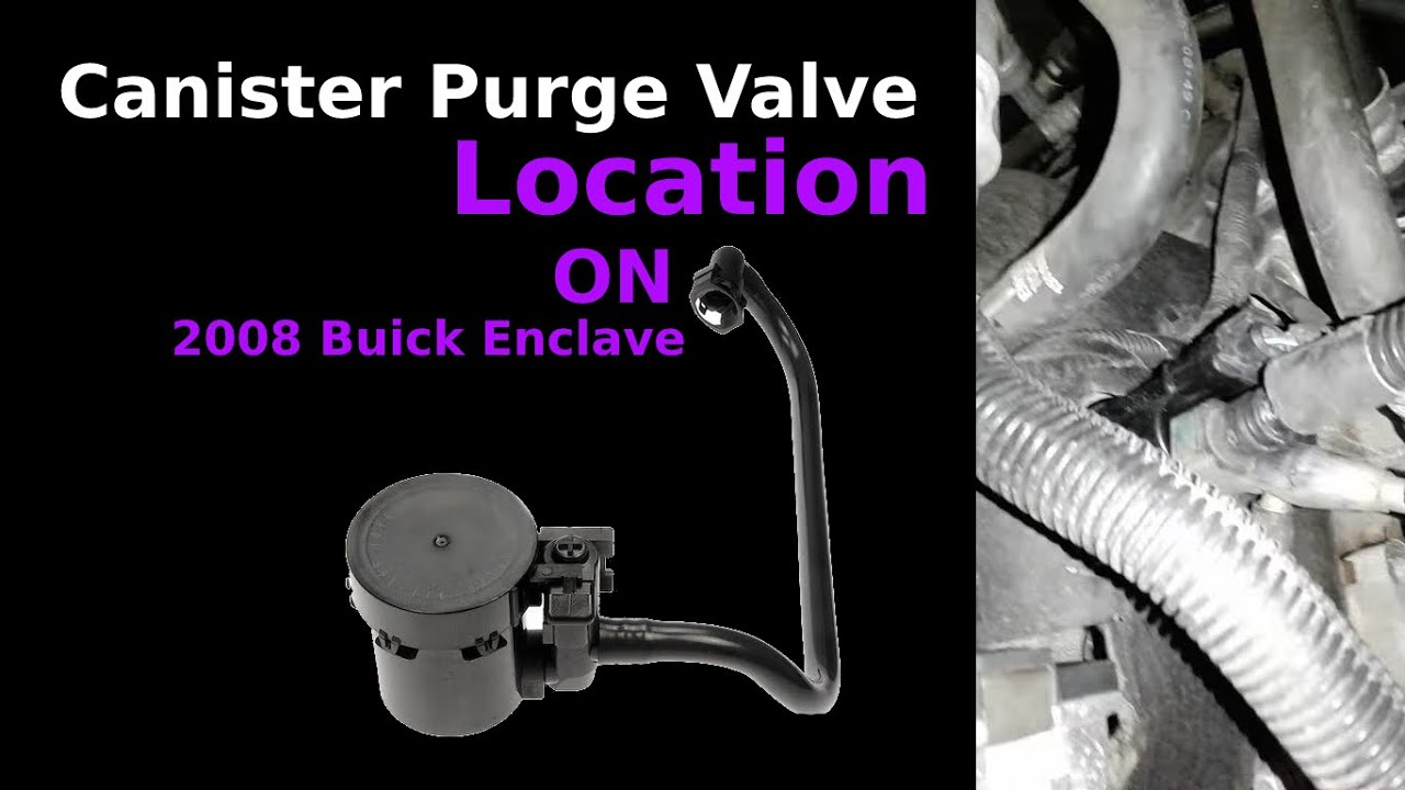 How to replace Canister Purge Valve And Solenoid on 2008 Buick Enclave