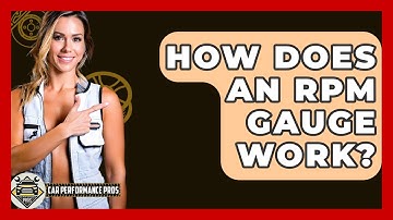 How Does An RPM Gauge Work? - Car Performance Pros