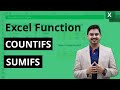 Excel SUMIFS and COUNTIFS Function | Excel Formulas in Hindi
