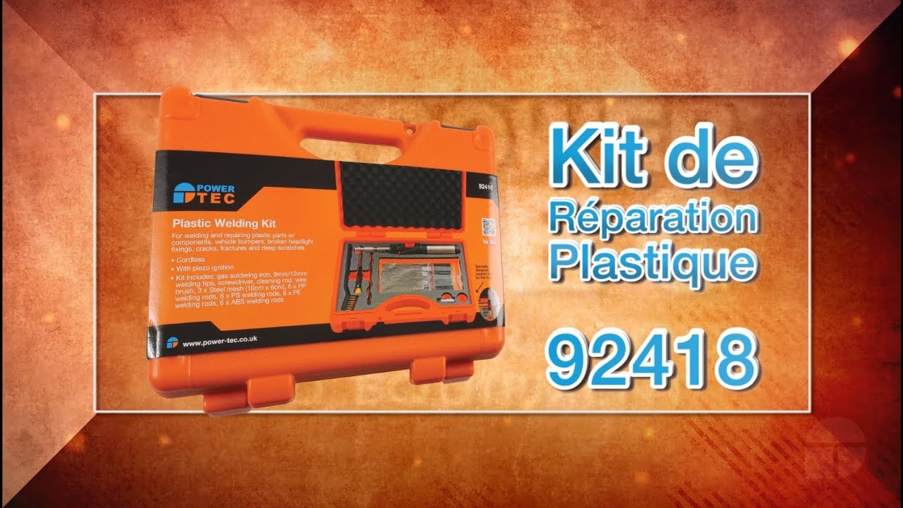 Kit de réparation plastique 