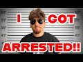 I GOT ARRESTED FOR FILMING ON A SIDEWALK!!! CRAZY!