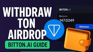 🔥 Live Proof | How to Claim & Withdraw Your TON Airdrop from BitTON.AI #ton #passiveincome