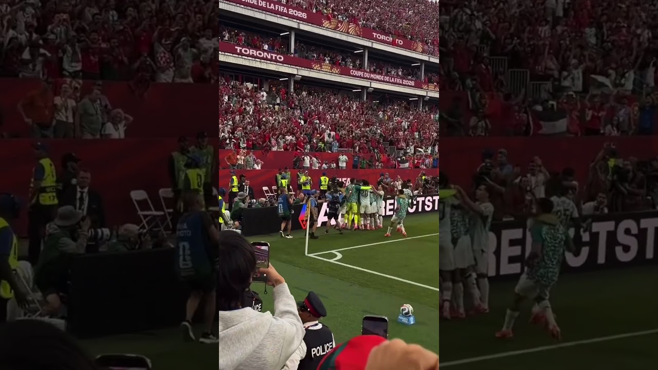 Cristiano Ronaldo‘s penalty shot against Croatia in the 2026 FIFA World Cup SUIIIIII￼