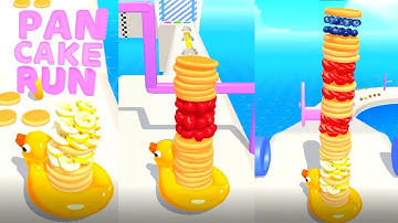 Pancake Run 🥞🧁🍓 Gameplay Walkthrough Android IOS All Levels Update #Shorts Edition