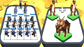 Dino Merge : Dinosaur Master - Trailer -Android Gameplay