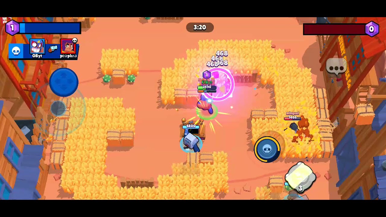Brawl Stars gameplay. Why did El Primo lose?