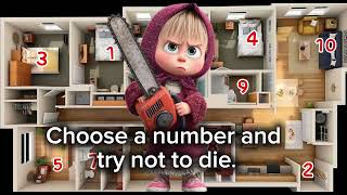 Hide quickly | Try to hide from the girl
