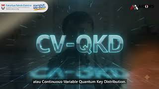 Video Tugas Akhir: CV-QKD for Multiple Users for Security in 6G Communication Systems