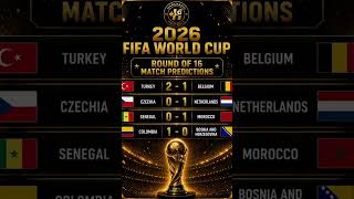 World Cup 2026 Round of 16 Match Predictions and Results
