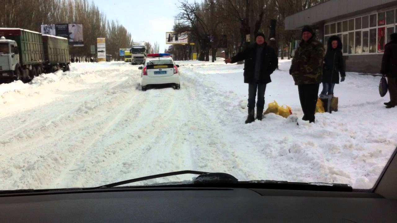 не чищенные дороги Николаева - YouTube