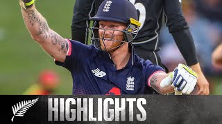 Stokes Stars in England Fielding Masterclass | HIGHLIGHTS | 2nd ODI - BLACKCAPS v England, 2018