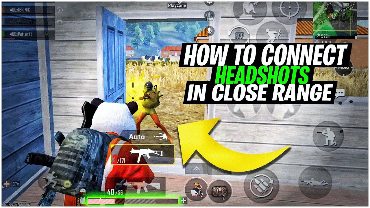 HOW TO CONNECT HEADSHOTS IN CLOSE RANGE - NEW HEADSHOT TRICK - YouTube