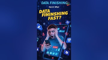 Why Your Data Finished So Fast - Do this 4 Steps to Fix it. #datausage #data #datasaver #network