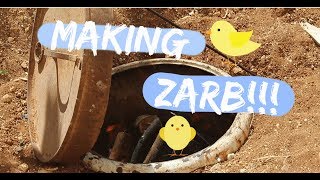 Making Zarb Traditional Food