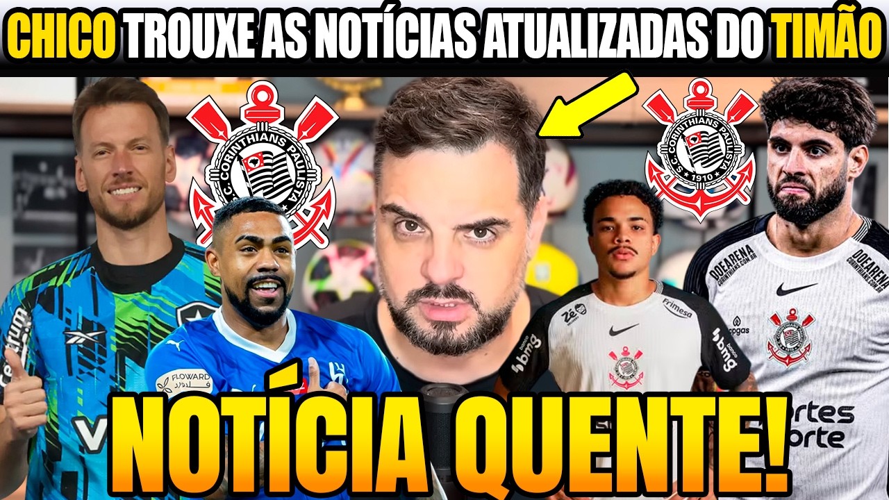 🚨CONFIRMOU AGORA NO CORINTHIANS! BAITA ACERTO DO PRESIDENTE! BASTIDORES DO TIMÃO QUENTE