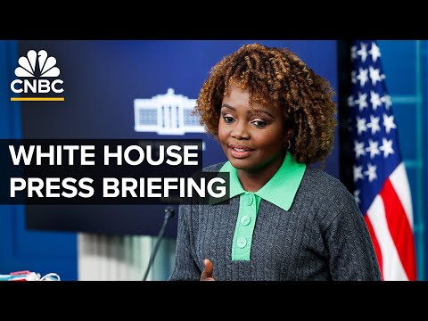 White House press secretary Karine Jean-Pierre holds a briefing with reporters — 10/30/2024 Episode cover
