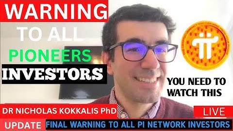 PI NETWORK NEW UPDATE | PI NETWORK INVESTORS THIS IS YOUR FINAL WARNING | #pinetwork